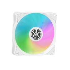 Valor ARGB 120mm Cooling Fan Desktop PC Case Fan, White 1-Pack ARGB Fan