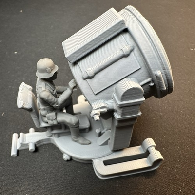 #ad World War 2 German Anti Aircraft Searchlight Set WW2 3D Toy Soldier 1 32 Scale $16.95