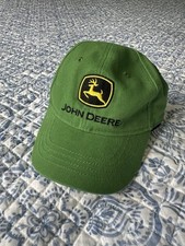 John Deere Hat Toddler One Size Green Stretch back Ball Cap