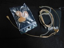 DPA 4466 CORE Omnidirectional Headset Microphone with With 3 Pin Lemo connector.