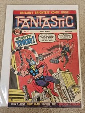 UK Marvel Fantastic Comic #17  1967 VG+ The Mighty Thor