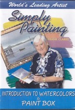SIMPLY PAINTING: INTRODUCTION TO WATERCOLOORS PAINT BOX DVD 4FBox3
