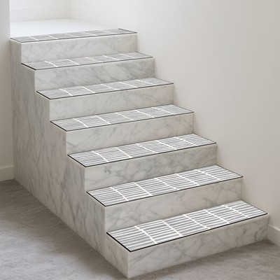 15pcs Mixed Geometric Pattern Non-Slip Stair Treads, Anti-Slip Stair Carpet, L