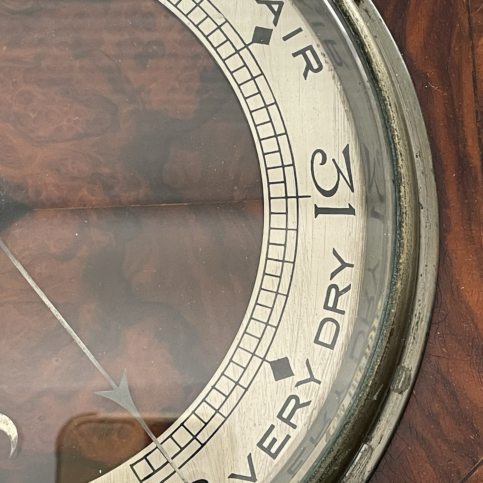 Antique Aneroid Wall Mount Barometer by Dollond & Aitchison of London 1927-1929