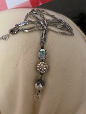 Mariana Jewelry Earrings And Necklace Sry With Swarovski Stones. Vintage