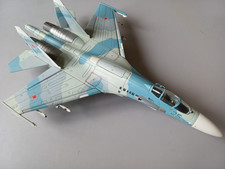 Gaincorp Diecast 1:72 aereo Sukhoi Su27 Flanker russo AF grigio/blu mimetico