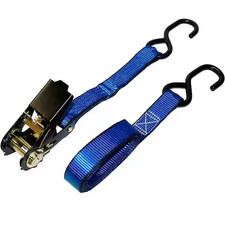 2-pack 10ft Ratchet Tie-down Straps 1200 Lbs Break Strength Heavy Duty 2-pack 10ft Ratchet Tie-down Straps 1200 Lbs Break Strength Heavy Duty