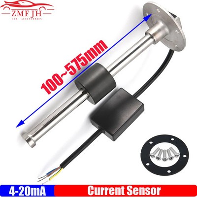 4-20mA Liquid Level Inductive Sensor 100~575mm Current Sensor Stainless Steel
