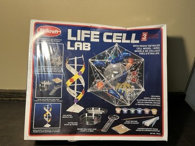 Skilcraft Life Cell Lab Study Kit 74615 Skill Level 3 Science Model NIB Sealed