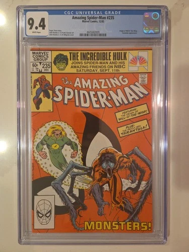 Amazing Spider-Man 235 CGC 9.4 Marvel Comics 1982