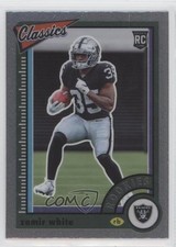 2022 Panini Classics Rookies Premium Edition Zamir White #184 b2j