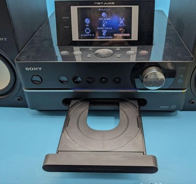 SONY HDD AUDIO SYSTEM NAS-D55HD 本体 Sony NAS-D55HD NETJUKE HDD CD Mini Component Stereo System w