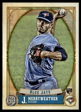 2021 Topps Gypsy Queen Julian Merryweather Rookie Toronto Blue Jays/San Diego