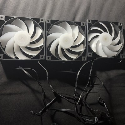 MONTECH GF120R V2 ARGB 120mm Case Fan ( 2 reverse blade, 1 regular)