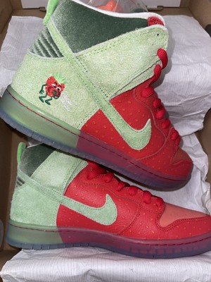 Nike SB Dunk High Strawberry Cough, UK 9 ナイキ SB ダンク ハイ 