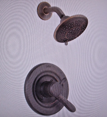 #ad Delta T17238 RB 1 Handle Multi Function Shower Faucet Trim Only Venetian Bronze $150.00