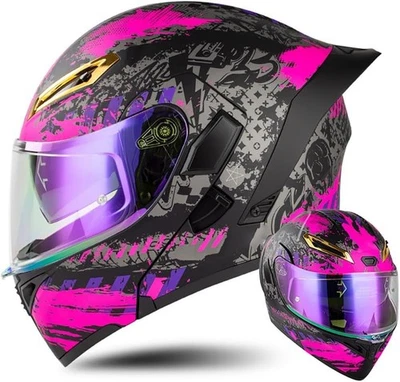 Casco de Moto Modular con Bluetooth Slot Integrado, ECE Homologado - Imagen 1 de 4