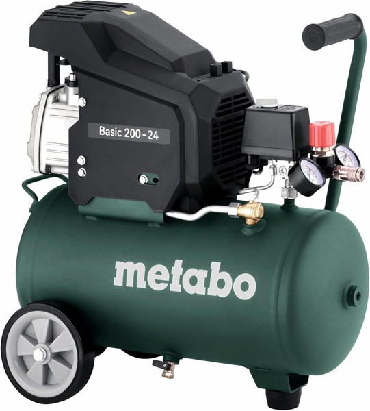 Metabo Kompressor Basic 200‑24-80 L/Min FüLlleistung, 24 L KesselgrößE - 8 Bar-image