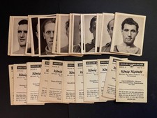 Greiling König Fußball (1950) Serie A - Job Lot/Bundle x 52 Paper Cards