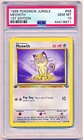 Pokemon Jungle Meowth Common 1st Edition #56 PSA 10 - POP 1107