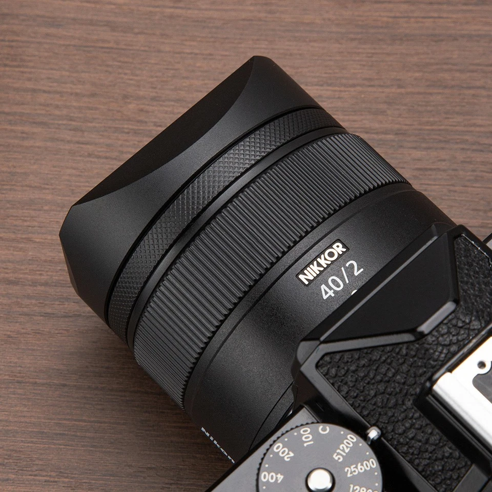 For Nikon Nikkor Z 40 f2SE Metal Lens Hood Lens Shade Replace LH-N52 without Cap - Image 4 of 4