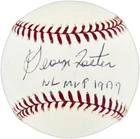 George Foster Signed Official MLB Baseball Cincinnati Reds "NL MVP 1977"