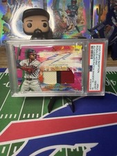 2020 Topps Inception Ronald Acuña Jr. Autograph Patch Serial #14/75 PSA