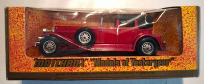 MATCHBOX Y-4 ''1930 Model J Duesenberg'' - ca. 1975 Made in England - OVP