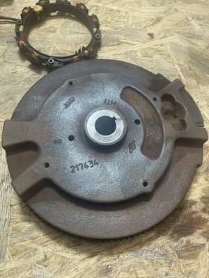 #ad USED GenuineBriggs amp; Stratton Flywheel 217434 Intek Vtwin W Stator amp; CoolingFan $75.00