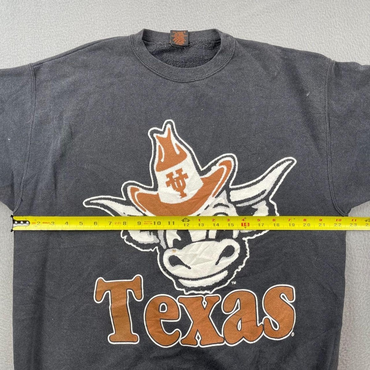 Vintage Texas Longhorns Bevo Sweatshirt Mens Large Made USA UT Austin 90s P&M View 6