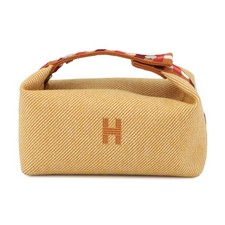 HERMES BRIDE A BLACK O-KALE Size PM Wool  Fove