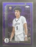 2025-26 Topps Chrome Basketball Nolan Traore Rookie RC Purple /75
