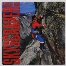 David Lee Roth Beckett Autograph Signed Album Skyscraper Van Halen