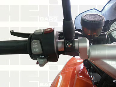 HeliBars TracStar Replacement Clip-On Handlebars/Risers for BMW K1300R TS05035