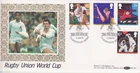 GB Stamps First Day Cover Rugby Union World Cup and Student Games BENHAM 1991