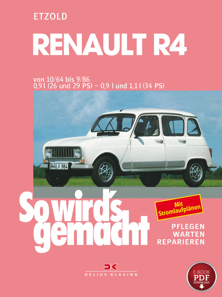 PDF Renault R4 (64-86) Reparaturanleitung So Wird`S Gemacht Delius 62-image