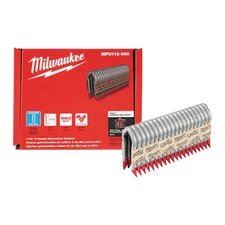 Milwaukee Tool Mpu112-960 Cable Staples, 9 Ga, Diamond Crown, 1-1/2 In Leg L,