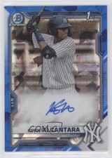 2021 Bowman Sapphire Edition Chrome Prospects Kevin Alcantara #BSPA-KA Auto 02ml