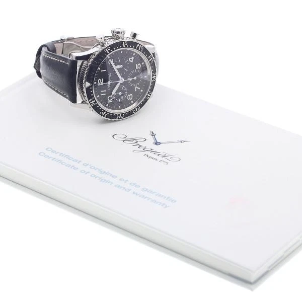 Breguet — Breguet Type XX 3803ST/92/3W6 41mm SS Black Dial Automatic Watch #C1675