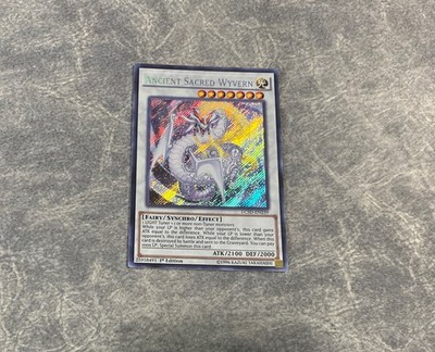 Yugioh Ancient Sacred Wyvern LC5D-EN239 1st Edition Secret Rare Near Mint