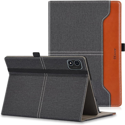 DLveer Hülle für Teclast P40HD/P40S/M40 Plus/M40 Pro 10 Zoll   Premium PU Leder 