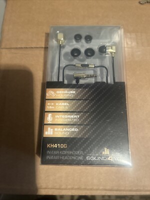 Schwaiger Stereo Kopfhörer Headset gold glänzend Mikrofon Handy Tablet 592