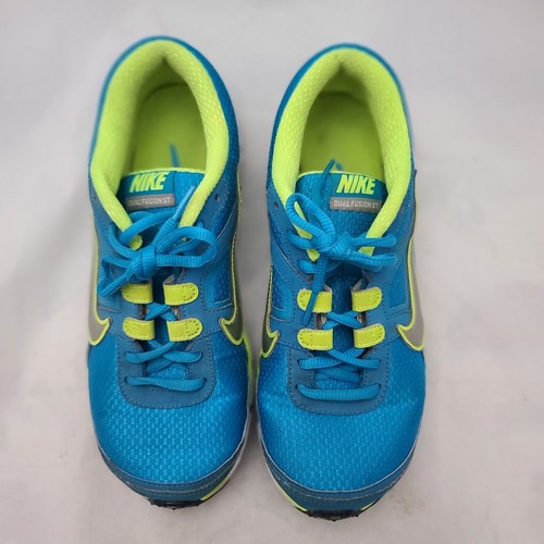 Sneakers da donna Nike Dual Fusion taglia 9,5 407847-401 blu turchese verde neon - Foto 4 di 17
