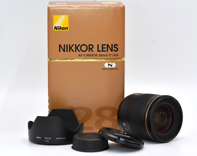 美品Nikon AF-S NIKKOR 28mm f/1.8G フード付 Mint in Box,Hood】 Nikon NIKKOR AF-S 28mm F/1.8 G From JAPAN | eBay