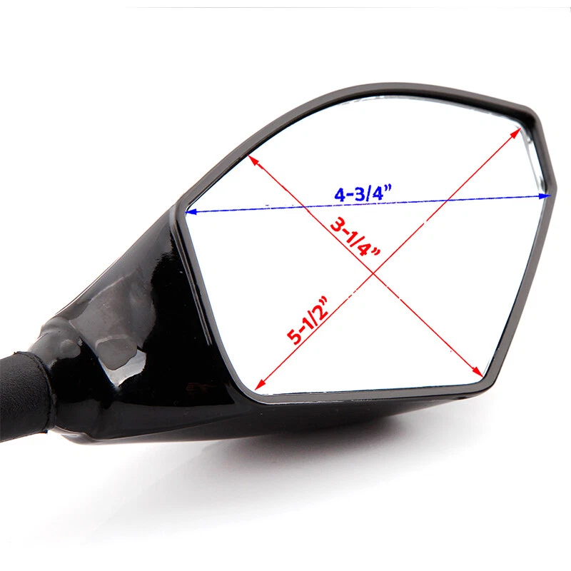 Espejos retrovisores LED intermitente para moto Triumph Daytona 675 675R 600 650 Foto 3 de 4