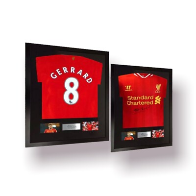 Frame For Any Signed Football Shirt Front or Back free