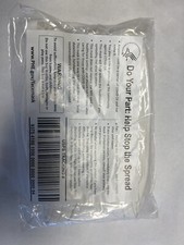 5-Pack 100 Cotton Reusable Face Masks - White - NEW