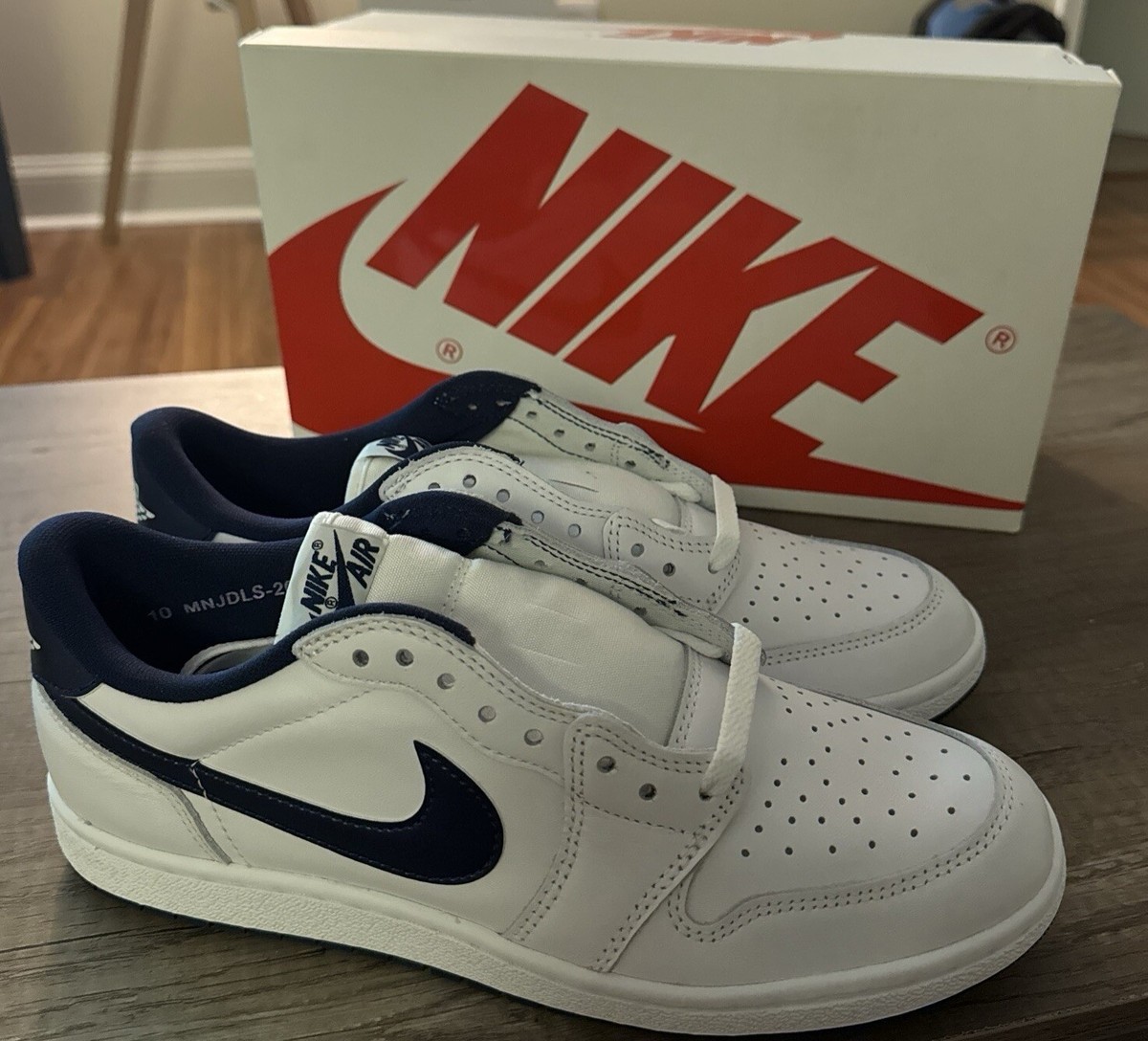 Nike Air Jordan 1 Retro Low 85 Metallic Blue Men's Sizes Nike Air Jordan 1 Retro Low 85 Metallic Blue Men's Sizes