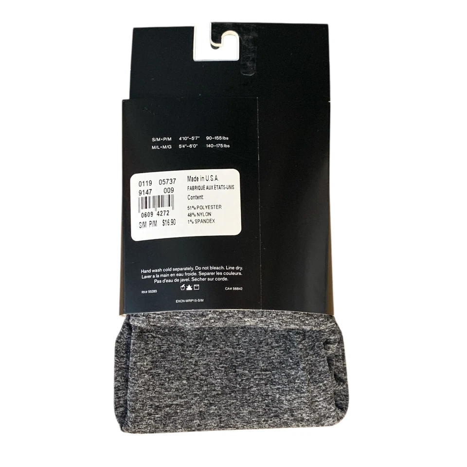 Paquete de 2 Medias Express Largas Opacas Gris Carbón Negro S/M Nuevas Para Mujer Foto 4 de 4