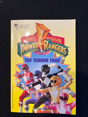Power Rangers Toad Mighty Morphin Power Rangers The Terror Toad Paperback Book 1994 ...